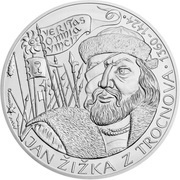 80 Dollars - Elizabeth II Jan Žižka, Niue, 2019 reverse image