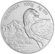 80 Dollars - Elizabeth II Golden Eagle, Niue, 2021 reverse image