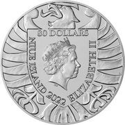 80 Dollars - Elizabeth II Czech Lion obverse image