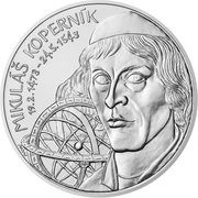 80 Dollars - Charles III Copernicus, Niue, 2023 reverse image