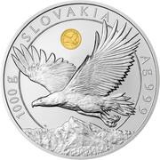 80 Dollars - Charles III Golden Eagle, Niue, 2023 reverse image