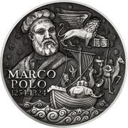 80 Dollars - Charles III Marco Polo, Niue, 2024 reverse image