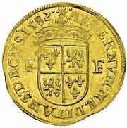 1 Crown - François d'Alençon, Brabant Revolt reverse image