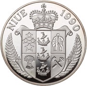 100 Dollars - Elizabeth II 1990 World Football Champion obverse image