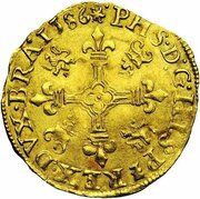 1 Crown - Philip II with Portugal arms obverse image