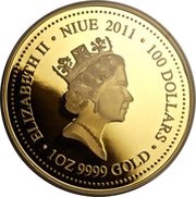 100 Dollars - Elizabeth II Tasmanian Tiger obverse image