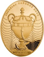 100 Dollars - Elizabeth II The Duchess of Marlborough Egg, Niue, 2012 reverse image