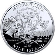100 Dollars - Elizabeth II Bene Merentibus obverse image
