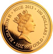 100 Dollars - Elizabeth II Tasmanian Devil obverse image
