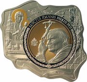 100 Dollars - Elizabeth II John Paulus II Maximus, Niue, 2014 reverse image