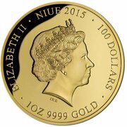 100 Dollars - Elizabeth II Simpson and his Donkey obverse image