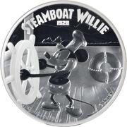 100 Dollars - Elizabeth II Steamboat Willie, Niue, 2015 reverse image