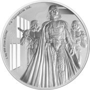 100 Dollars - Elizabeth II Darth Vader, Niue, 2016 reverse image