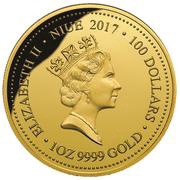 100 Dollars - Elizabeth II Green and Golden Bell Frog obverse image