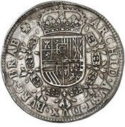 Patagon Piedfort of triple weight - Philip IV, Belgium, 1623-1646 reverse image