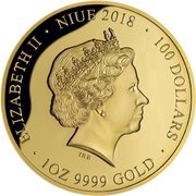 100 Dollars - Elizabeth II WWI Centenary: Armistice Signed obverse image