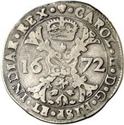 1 Patagon - Charles II Type 1 obverse image