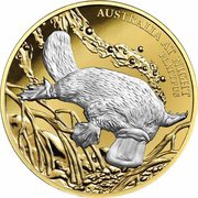 100 Dollars - Elizabeth II Platypus, Niue, 2019 reverse image