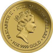 100 Dollars - Elizabeth II Green Tree Python obverse image