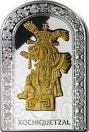 10 Diners Aztec Goddess Xochiquetzal, Andorra, 2012 reverse image