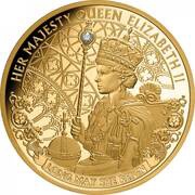 100 Dollars - Elizabeth II Queen Elizabeth II, Niue, 2020 reverse image