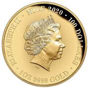 100 Dollars - Elizabeth II Tasmanian Devil obverse image