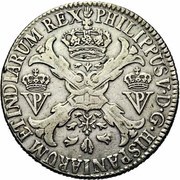 1 Patagon - Philip V obverse image