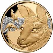 100 Dollars - Elizabeth II Kangaroo, Niue, 2021 reverse image