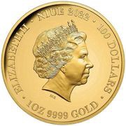 100 Dollars - Elizabeth II Aurora Australis obverse image