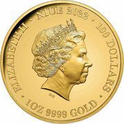 100 Dollars - Elizabeth II Australian Platypus obverse image