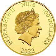 100 Dollars - Elizabeth II Hawksbill Turtle obverse image