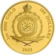 100 Dollars - Charles III Great Australian Desert obverse image