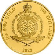 100 Dollars - Charles III Tiger Shark obverse image