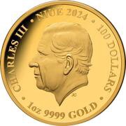 100 Dollars - Charles III Siamese Fighting Fish obverse image