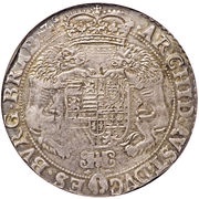 1 Ducaton - Albert and Isabella, Belgium, 1618-1621 reverse image
