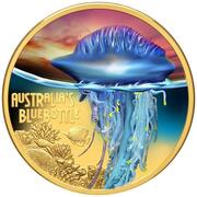 100 Dollars - Charles III Bluebottle, Niue, 2024 reverse image