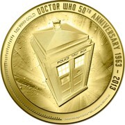 200 Dollars - Elizabeth II Doctor Who, Niue, 2013 reverse image