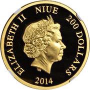 200 Dollars - Elizabeth II 80th Anniversary of Donald Duck obverse image