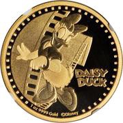 200 Dollars - Elizabeth II Daisy Duck, Niue, 2014 reverse image