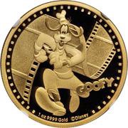 200 Dollars - Elizabeth II Goofy, Niue, 2014 reverse image