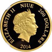 200 Dollars - Elizabeth II Steamboat Willie obverse image