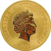200 Dollars - Elizabeth II Year of the Goat obverse image