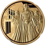 200 Dollars - Elizabeth Darth Vader, Niue, 2016 reverse image