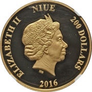 200 Dollars - Elizabeth II Han Solo obverse image