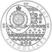 240 Dollars - Charles III Golden Eagle obverse image
