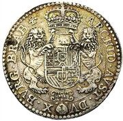 1 Ducaton - Philip IV Piedfort; 2 ducaton weight, Belgium, 1623-1636 reverse image