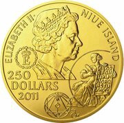 250 Dollars - Elizabeth II John Amos Comenius obverse image