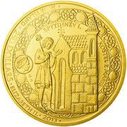 250 Dollars - Elizabeth II 100 Ducat of Spytihnev obverse image