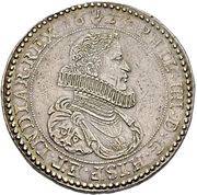 1 Ducaton - Philip IV Piedfort; 3 ducaton weight obverse image
