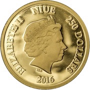 250 Dollars - Elizabeth II R2-D2 obverse image